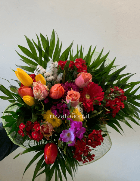 Bouquet di fiori misti.